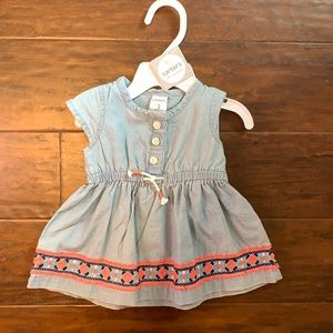 Baby Girl Chambray Dress